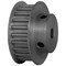 B&B Manufacturing 24-5M09-6FA3, Timing Pulley, Aluminum, Clear Anodized,  24-5M09-6FA3 - alternate 2